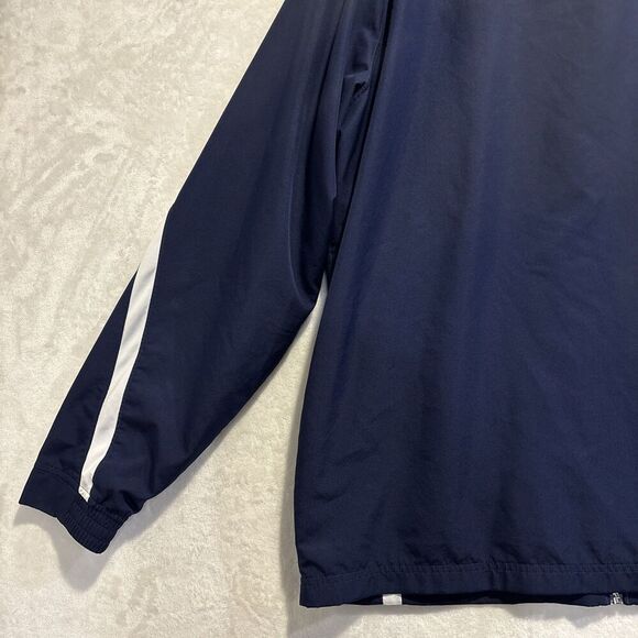 Under Armour Track Jacket Men’s XL Essential Woven Windbreaker Mesh Lined Blue - Picture 10 of 15